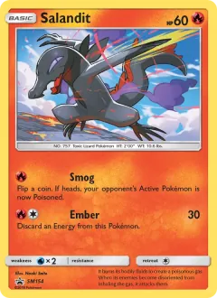 Salandit, SM Black Star Promos SM154/248