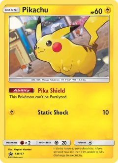 Pikachu, SM Black Star Promos SM157/248