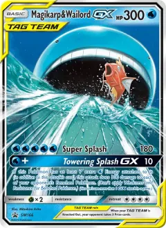 Magikarp & Wailord GX, SM Black Star Promos SM166/248