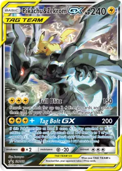 Pikachu & Zekrom GX, SM Black Star Promos SM168/248