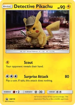Detective Pikachu, SM Black Star Promos SM170/248