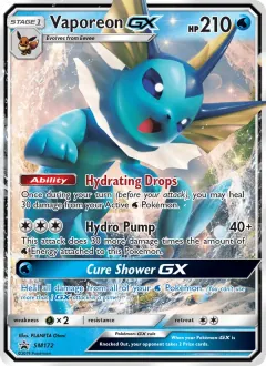Vaporeon GX, SM Black Star Promos SM172/248