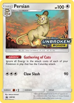Persian, SM Black Star Promos SM182/248