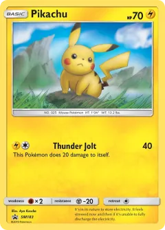 Pikachu, SM Black Star Promos SM183/248