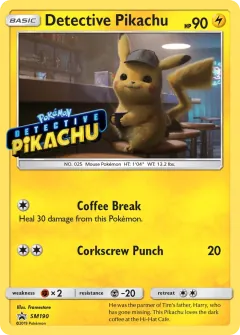 Detective Pikachu, SM Black Star Promos SM190/248