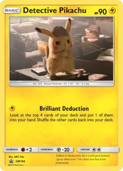 Detective Pikachu, SM Black Star Promos SM194/248