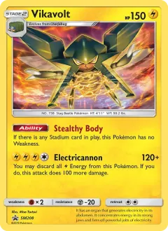 Vikavolt, SM Black Star Promos SM208/248