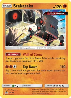 Stakataka, SM Black Star Promos SM209/248