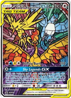 Moltres & Zapdos & Articuno GX, SM Black Star Promos SM210/248