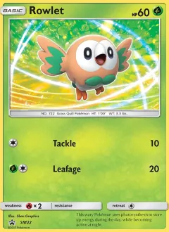 Rowlet, SM Black Star Promos SM22/248