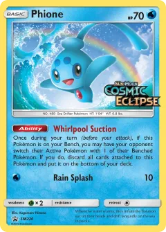 Phione, SM Black Star Promos SM220/248