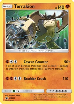 Terrakion, SM Black Star Promos SM223/248