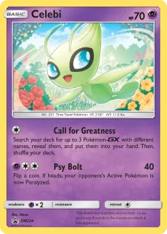 Celebi, SM Black Star Promos SM224/248