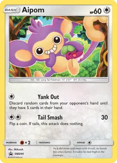 Aipom, SM Black Star Promos SM244/248