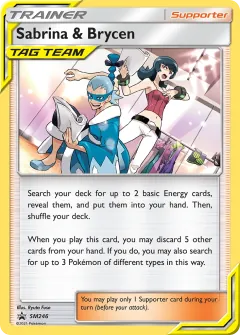 Sabrina & Brycen, SM Black Star Promos SM246/248