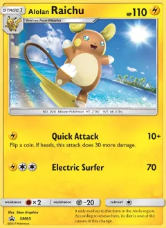 Alolan Raichu, SM Black Star Promos SM65/248
