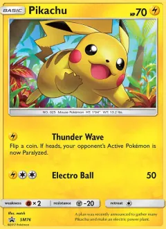 Pikachu, SM Black Star Promos SM76/248