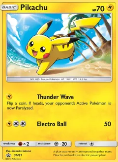 Pikachu, SM Black Star Promos SM81/248
