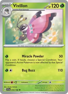 Vivillon, Scarlet & Violet 010/198