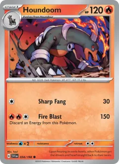 Houndoom, Scarlet & Violet 034/198