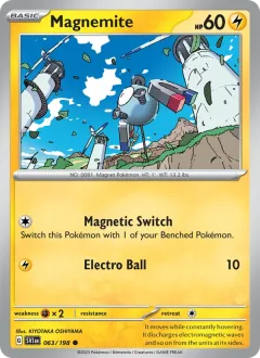 Magnemite, Scarlet & Violet 063/198