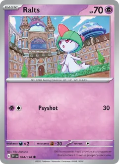 Ralts, Scarlet & Violet 084/198