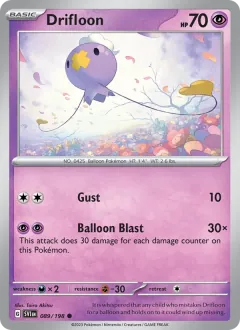 Drifloon, Scarlet & Violet 089/198