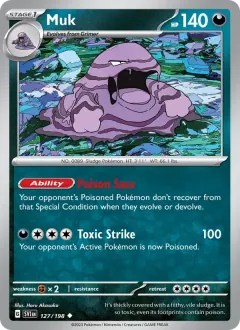 Muk, Scarlet & Violet 127/198