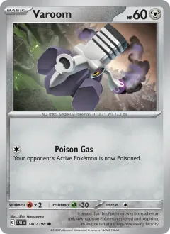 Varoom, Scarlet & Violet 140/198