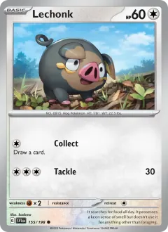 Lechonk, Scarlet & Violet 155/198