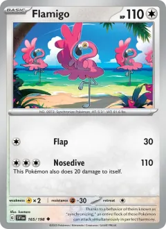 Flamigo, Scarlet & Violet 165/198