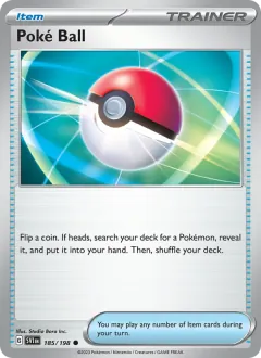 Poké Ball, Scarlet & Violet 185/198