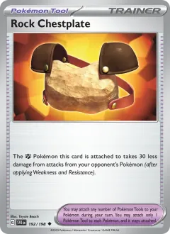 Rock Chestplate, Scarlet & Violet 192/198