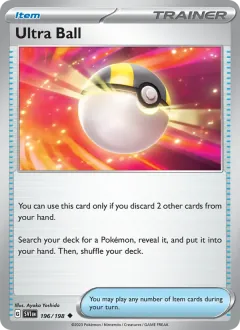 Ultra Ball, Scarlet & Violet 196/198