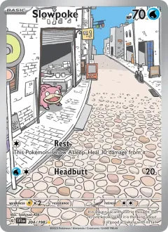Slowpoke, Scarlet & Violet 204/198