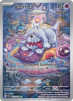 Greavard, Scarlet & Violet 214/198