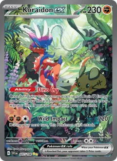 Koraidon ex, Scarlet & Violet 247/198