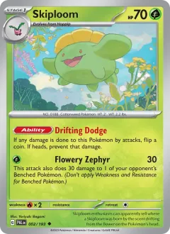 Skiploom, Paldea Evolved 002/193