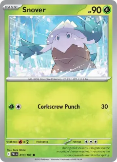 Snover, Paldea Evolved 010/193