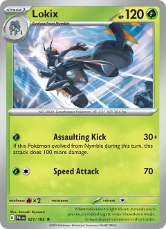 Lokix, Paldea Evolved 021/193