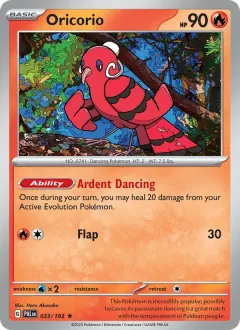 Oricorio, Paldea Evolved 033/193