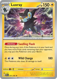 Luxray, Paldea Evolved 071/193