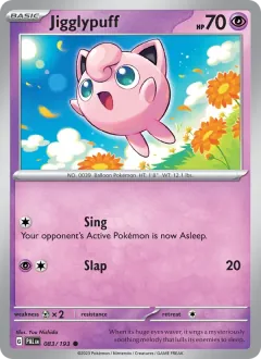 Jigglypuff, Paldea Evolved 083/193