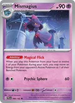 Mismagius, Paldea Evolved 088/193