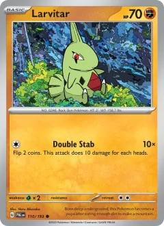 Larvitar, Paldea Evolved 110/193