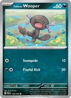 Paldean Wooper, Paldea Evolved 129/193