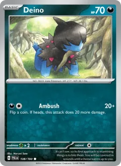 Deino, Paldea Evolved 138/193