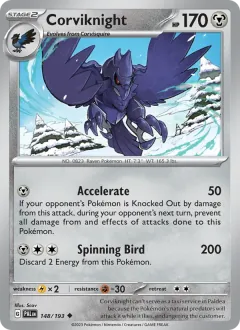 Corviknight, Paldea Evolved 148/193