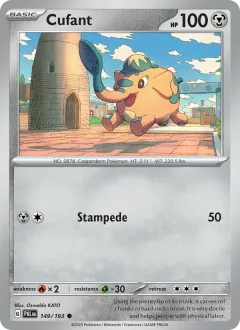 Cufant, Paldea Evolved 149/193