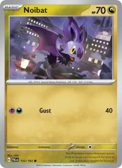 Noibat, Paldea Evolved 152/193